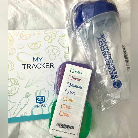 Beachbody Other - New - Beachbody Bundle: Portion Control Containers, Shaker Bottle, and Tracker